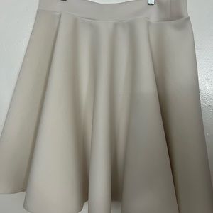 Lovely white gently worn skirt. Size 14 A line knee length skirt